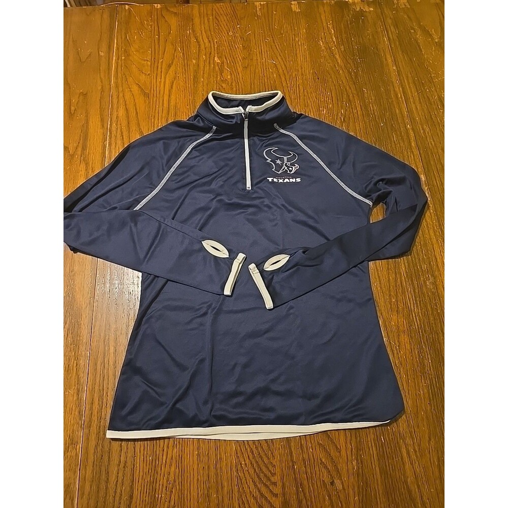 Houston Texans NFL Team Apparel WOMEN’S Large Long Sleeved Pullover